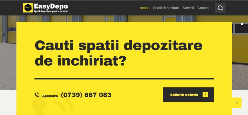 Easy Depo - depozitare, transport, mutari mobila